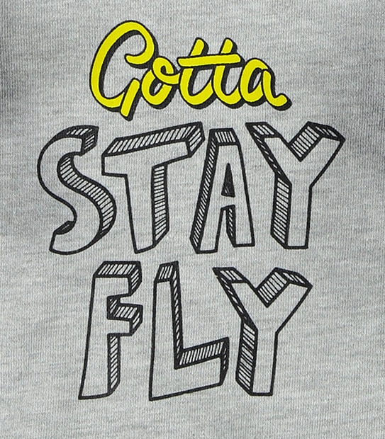 Boys' 'Gotta Stay Fly' Pull Over Windcheater 3 of 3