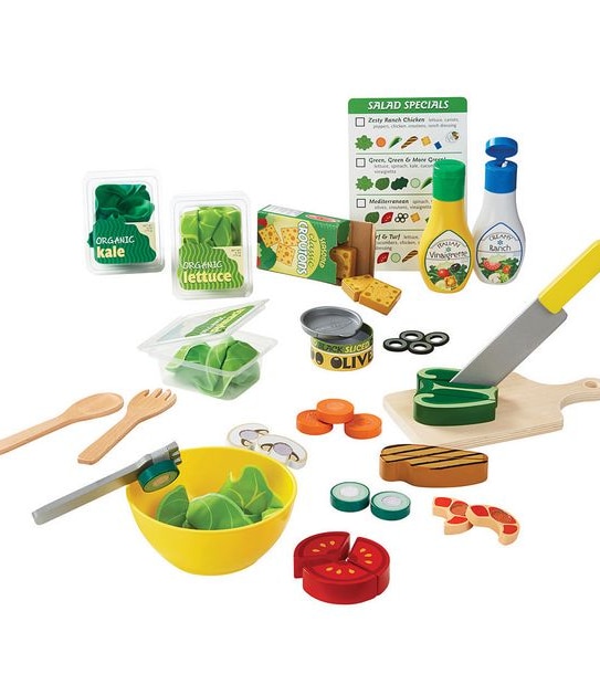 Melissa & Doug: Slice & Toss Salad Set 