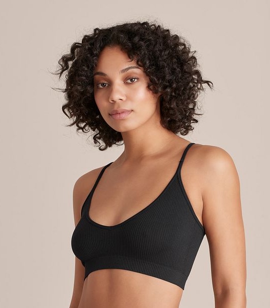 Lily Loves Seamfree Rib Plunge Bralette; Style: LCT50120 4 of 5