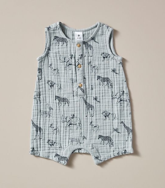 Baby Print Romper