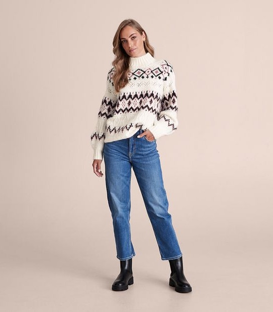 Intarsia Jumper