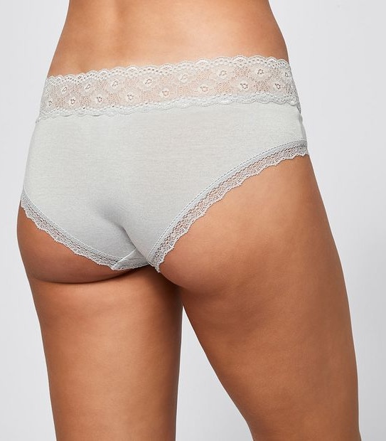Lily Loves Modal and Lace Boyleg Briefs