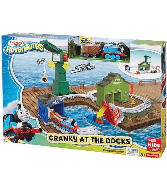 Thomas & Friends Adventures Cranky At The Docks Playset