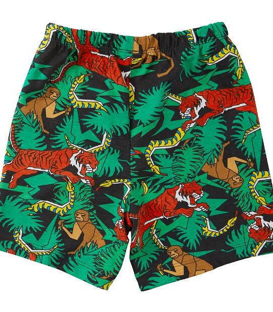 Jungle Print Short Sleeve Pyjama Set 5 of 5