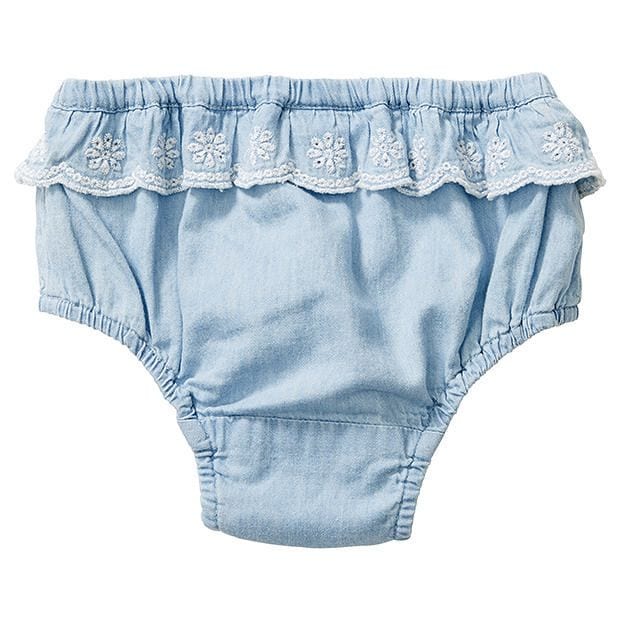 Baby Chambray Frill Detail Bloomers Target Australia