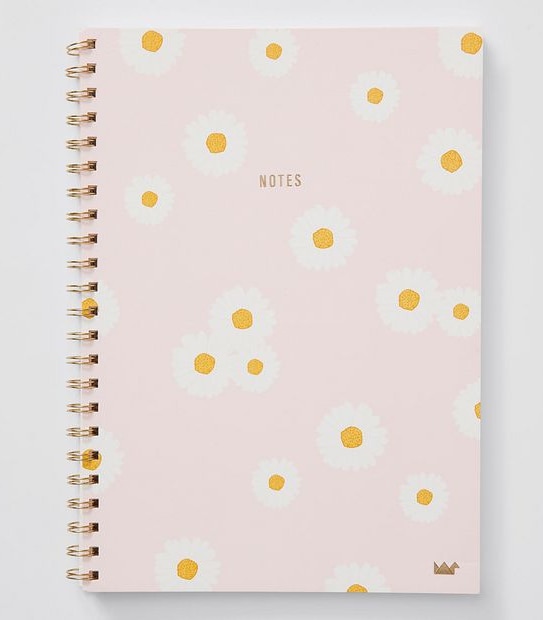 Paper Crane A4 Daisy Notebook