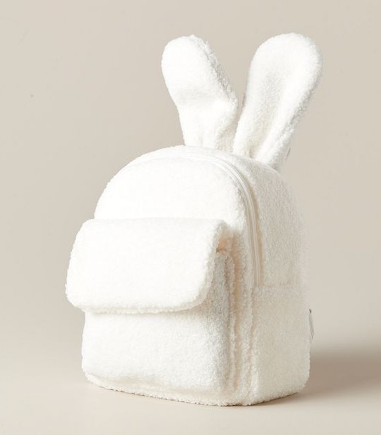 Kids Boucle Bunny Backpack