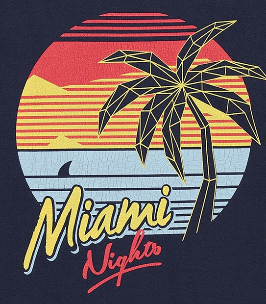 Boys' Miami Nights Print Singlet Top