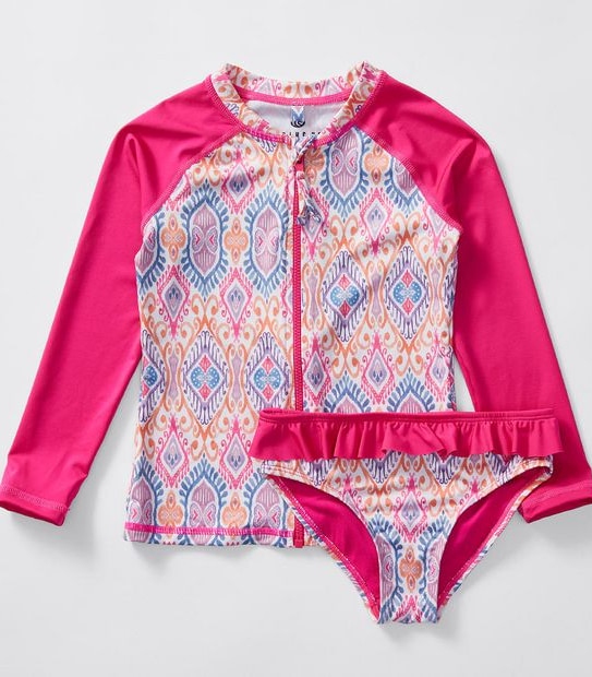 Piping Hot 2 Piece Swim Suit