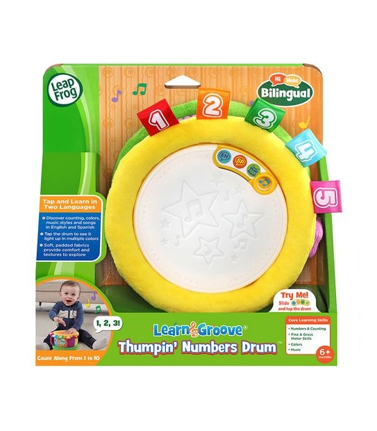 LeapFrog Learn & Groove Thumpin' Numbers Drums