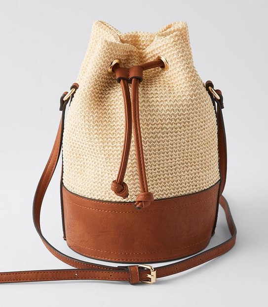Small Drawstring Crossbody Bag