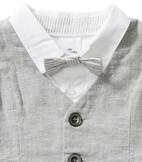Baby Shirt And Vest Set