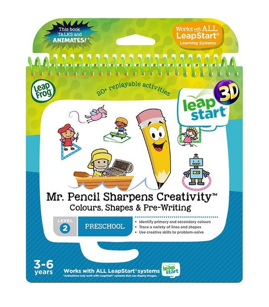 LeapStart 3D Mr Pencil Sharpens Creativity Book