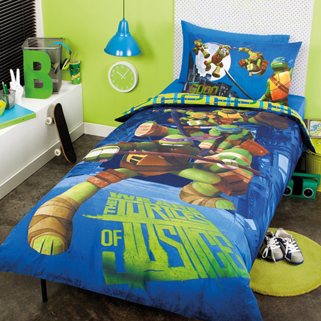 Teenage Mutant Ninja Turtles Pipe Wreck Quilt Cover Set Target Teenage Mutant Ninja Turtles Pipe Wreck Quilt Cover Set