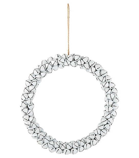Beach House White Bell Wreath
