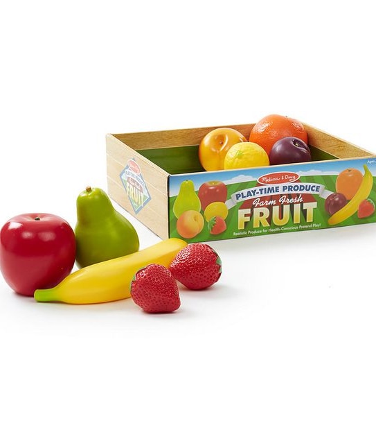 Melissa & Doug: Play-Time Produce Farm Fresh Fruit - Play Food
