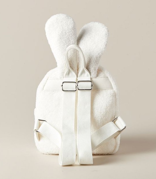Kids Boucle Bunny Backpack