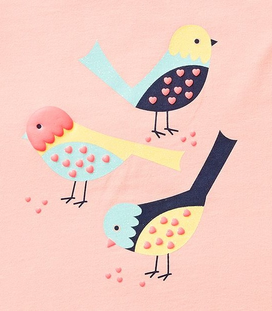Short Sleeve Birds T-Shirt 3 of 3