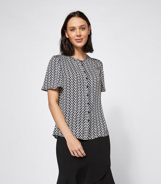 Preview Shell Straight Blouse