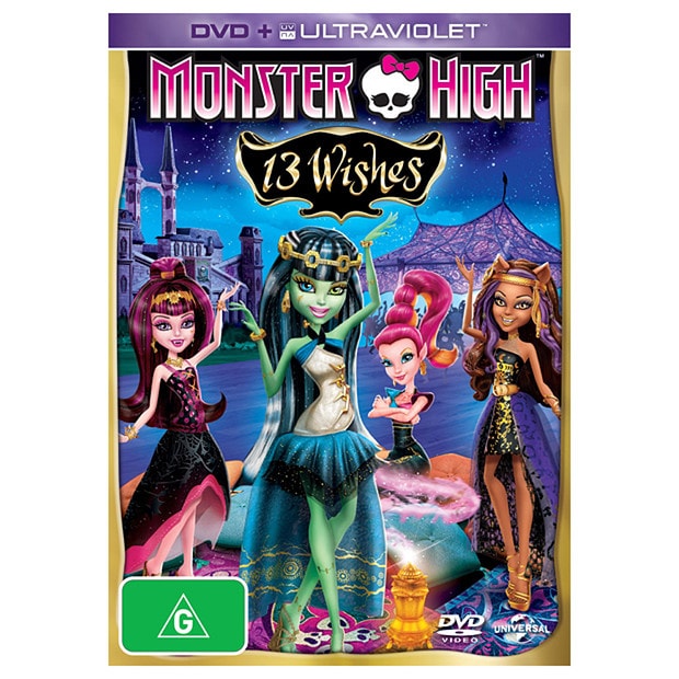 Monster High: 13 Wishes DVD + UV Monster High: 13 Wishes DVD + UV