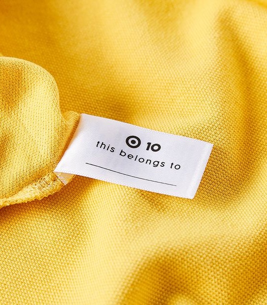 Short Sleeve School Polo Top - Gold