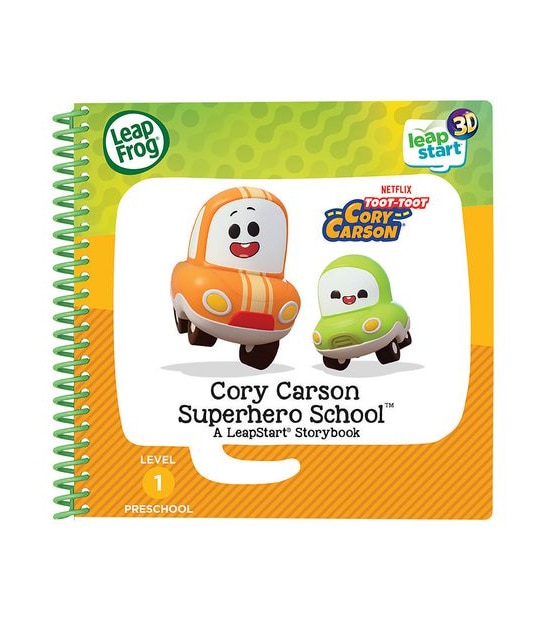 LeapStart 3D Toot Toot Cory Carson Superhero School Storybook