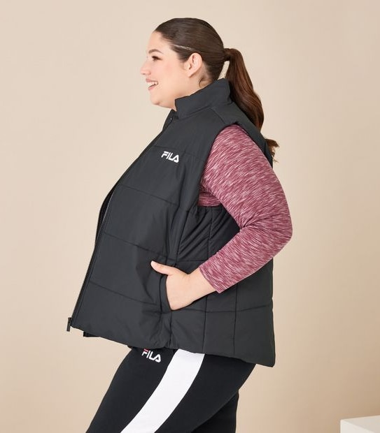 Fila Plus Size Anne Puffer Vest
