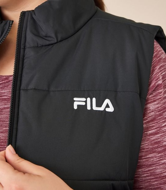 Fila Plus Size Anne Puffer Vest