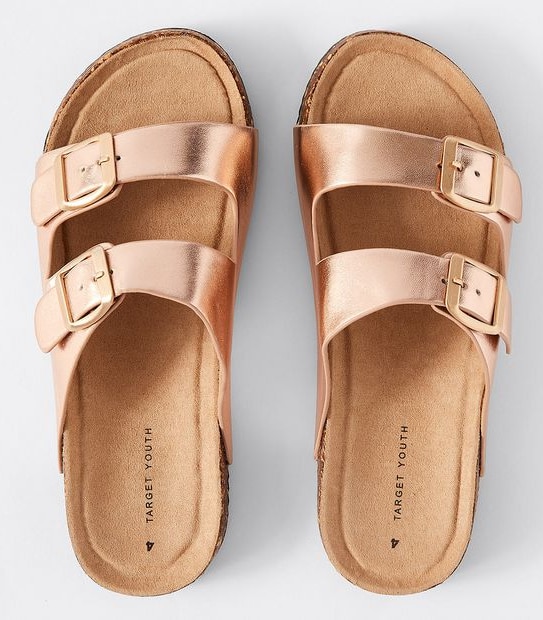 Kids Senior Moulded Cork Sandals