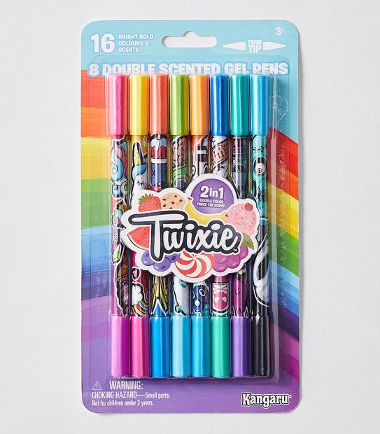 Twixie 8 Pack Double Scented Gel Pens
