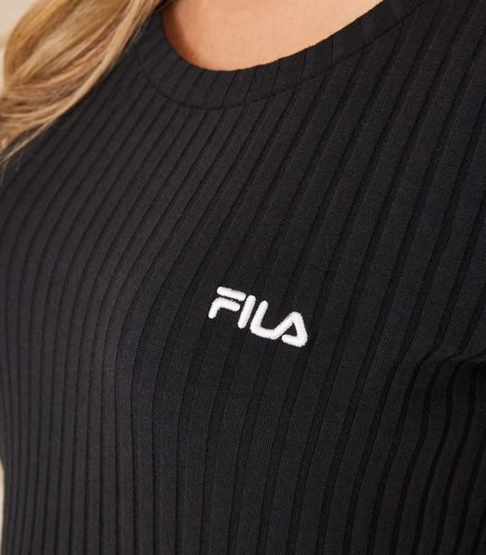 Fila Ceilia Ribbed Long Sleeve T-Shirt