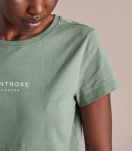 Fitted Crew Printed T-Shirt