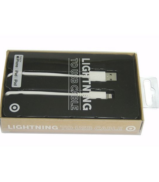 Target 1.2m Lighting To USB Cable