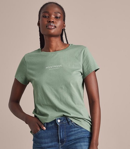 Fitted Crew Printed T-Shirt