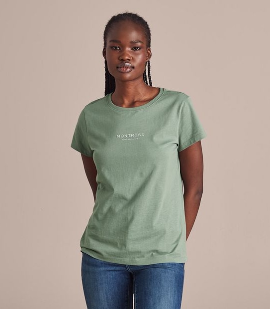Fitted Crew Printed T-Shirt