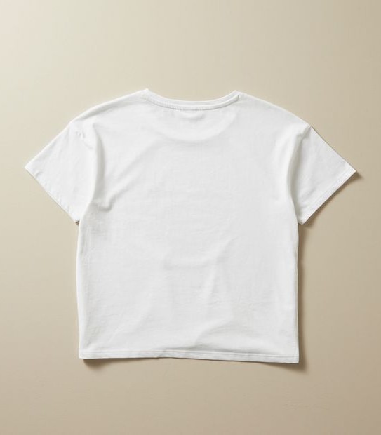 Graphic Print Tie Front T-shirt 3 of 5