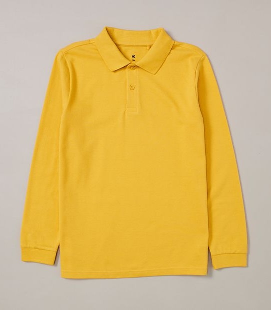 Long Sleeve Polo Top