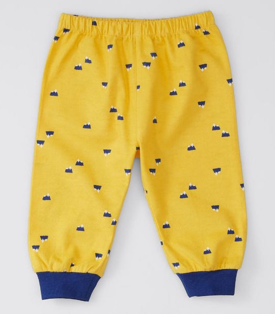 Baby Boy 2 Piece Pyjama Set - Yellow