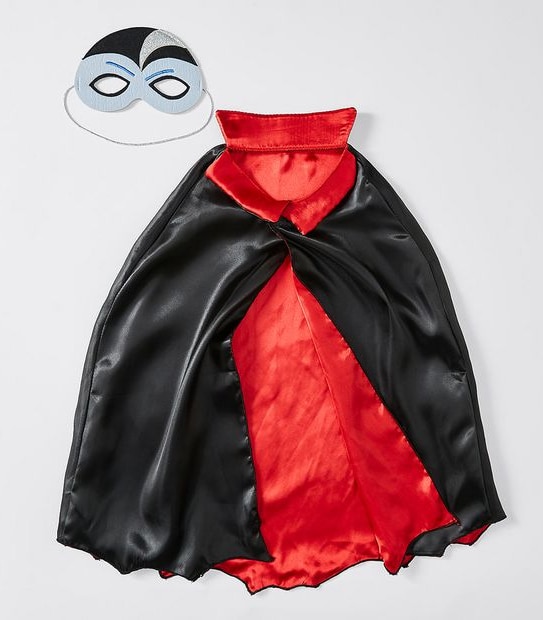 Halloween Vampire Mask & Cape