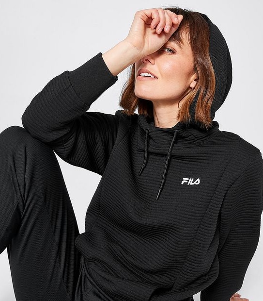 Fila Blaire Hoody Jumper - Black