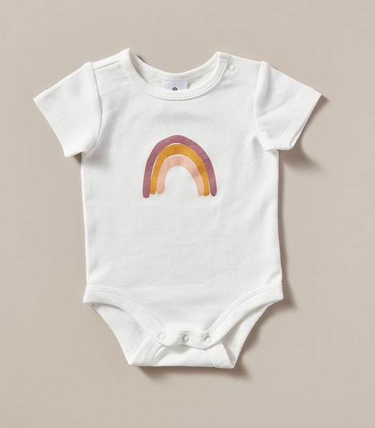 Baby Organic Cotton 5 Pack Bodysuits