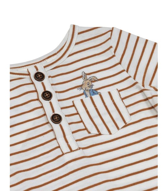 Peter Rabbit Baby Henley Top 3 of 5