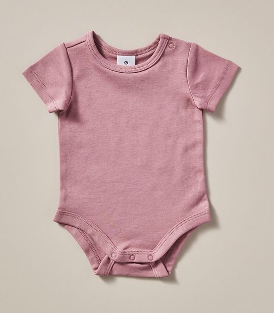 Baby Organic Cotton 5 Pack Bodysuits