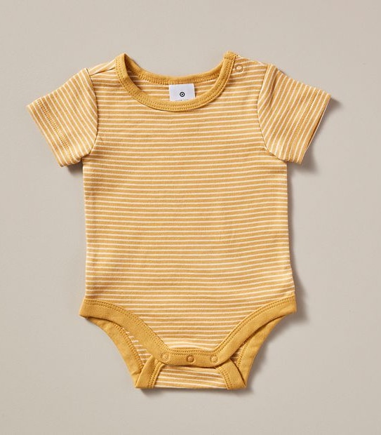Baby Organic Cotton 5 Pack Bodysuits