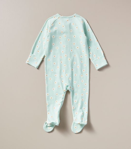Baby Organic Cotton Print Coverall