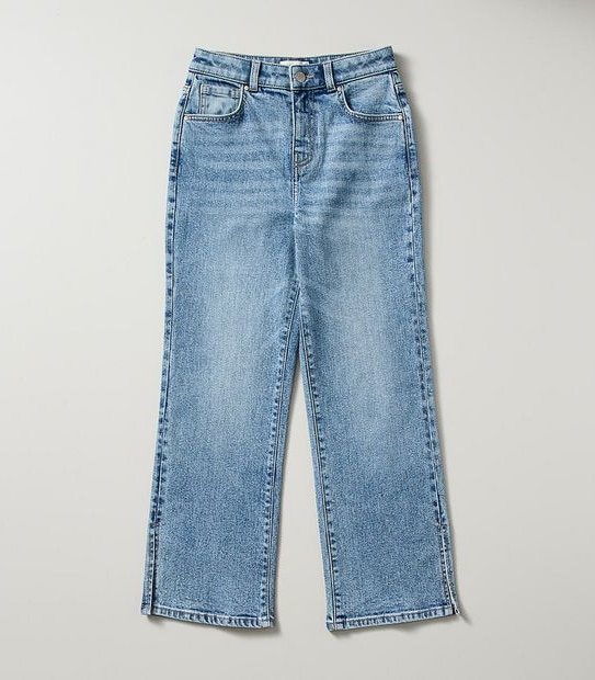 Wide Leg Denim Jeans