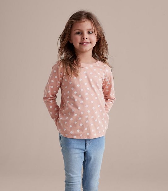 Organic Cotton Print Top