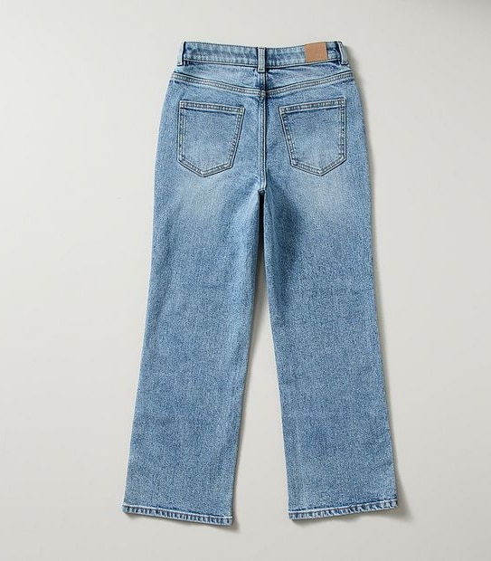 Wide Leg Denim Jeans