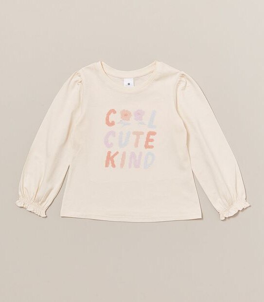 Long Sleeve Embroidered Top