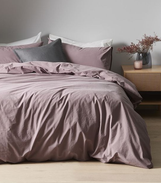 Arlo Stonewash Quilt Cover Set